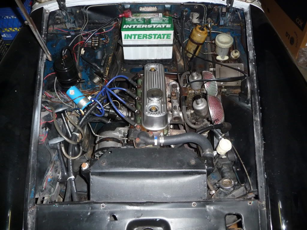 mg midget tips one hot ride